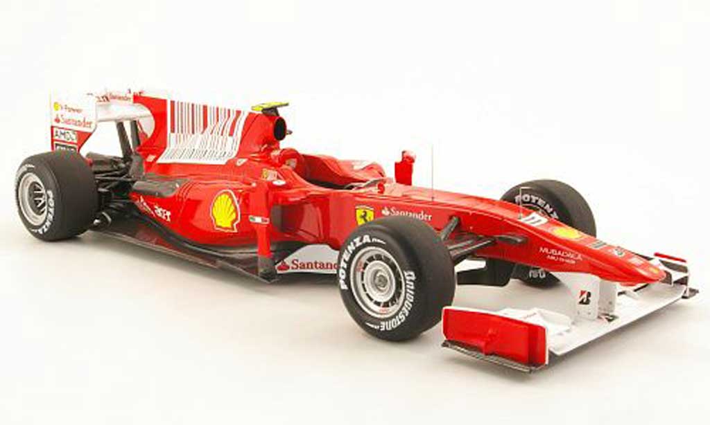 Ferrari F1 2010 1/18 Hot Wheels 2010 f2010 no.8 f.alonso gp bahrain modellino in miniatura