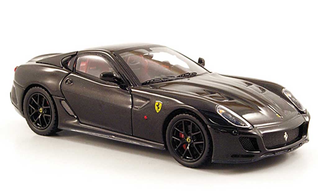 Ferrari 599 GTO 1/43 Hot Wheels Elite GTO nero (Elite) modellino in miniatura