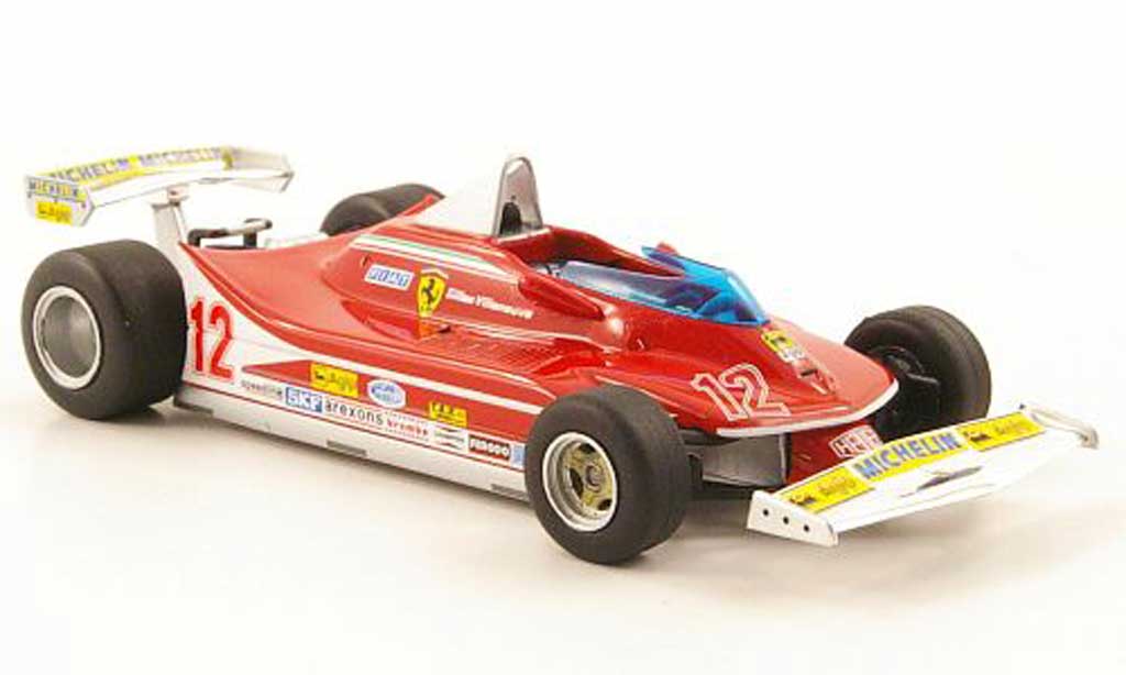 Ferrari 312 T4 1/43 Hot Wheels Elite T4 No.12 GSudafrika (Elite) 1979 modellino in miniatura