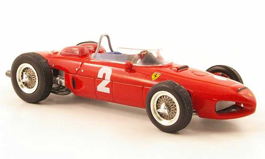 Ferrari 156 1961 1/43 Hot Wheels Elite 1961 F1 No.2 P.Hill GP Italien (Elite) modellino in miniatura