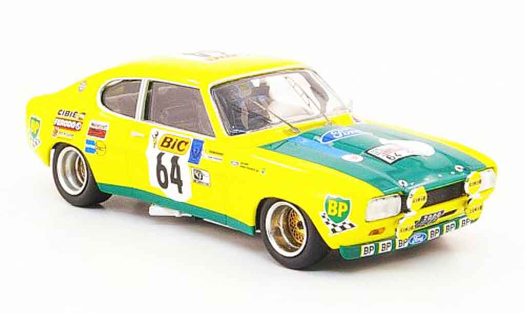 Ford Capri 2600 1/43 Trofeu 2600 No.64 Tour de France Auto 1972 modellino in miniatura