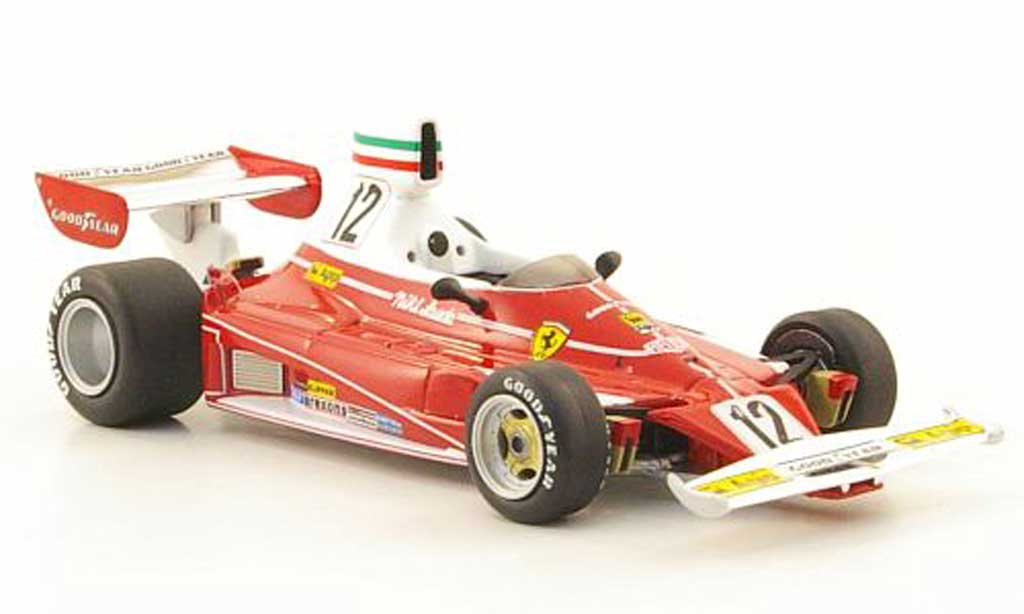 Ferrari 312 T 1/43 Hot Wheels Elite T No.12 N.Lauda GP Italien (Elite) 1975 modellino in miniatura