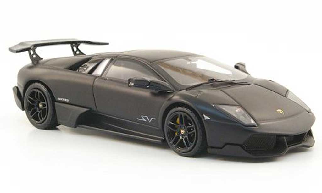 Lamborghini Murcielago LP670 1/43 Hot Wheels Elite LP670 SV mattnero (Elite) modellino in miniatura