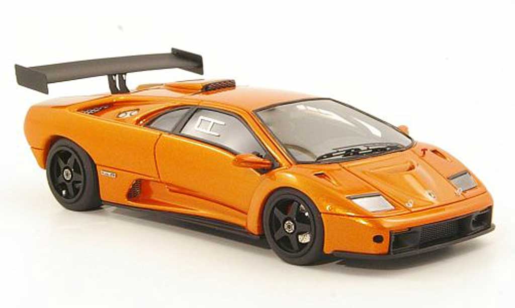 Lamborghini Diablo GTR 1/43 Look Smart GTR orange 1999 modellino in miniatura