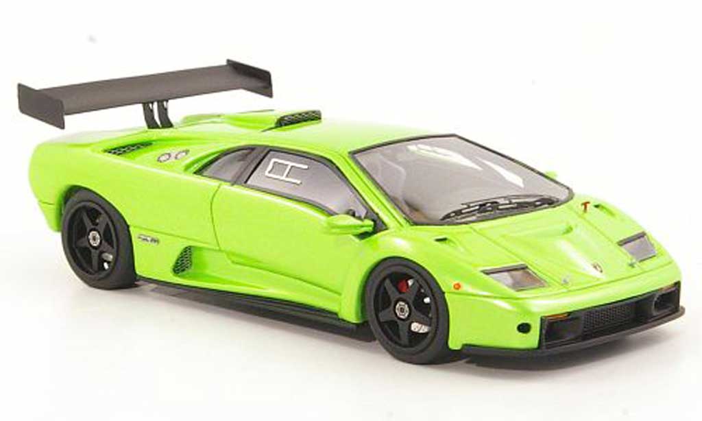 Lamborghini Diablo GTR 1/43 Look Smart GTR grun 1999 modellino in miniatura