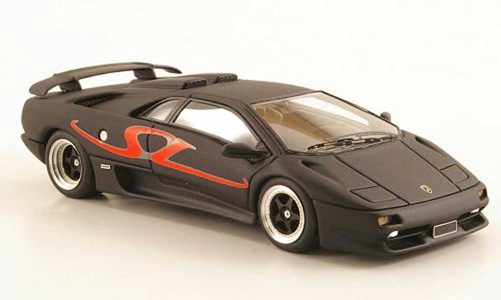 Lamborghini Diablo SV 1/43 Look Smart SV mattnero 1995 modellino in miniatura