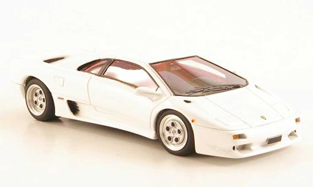 Lamborghini Diablo VT 1/43 Look Smart VT bianco 1993 modellino in miniatura