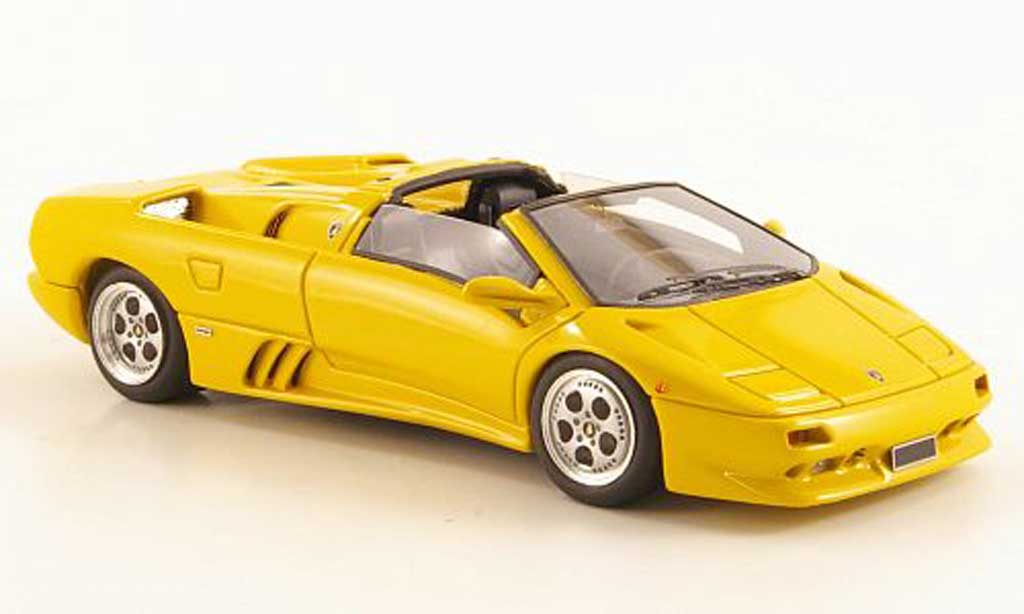 Lamborghini Diablo VT 1/43 Look Smart VT Roadster giallo modellino in miniatura