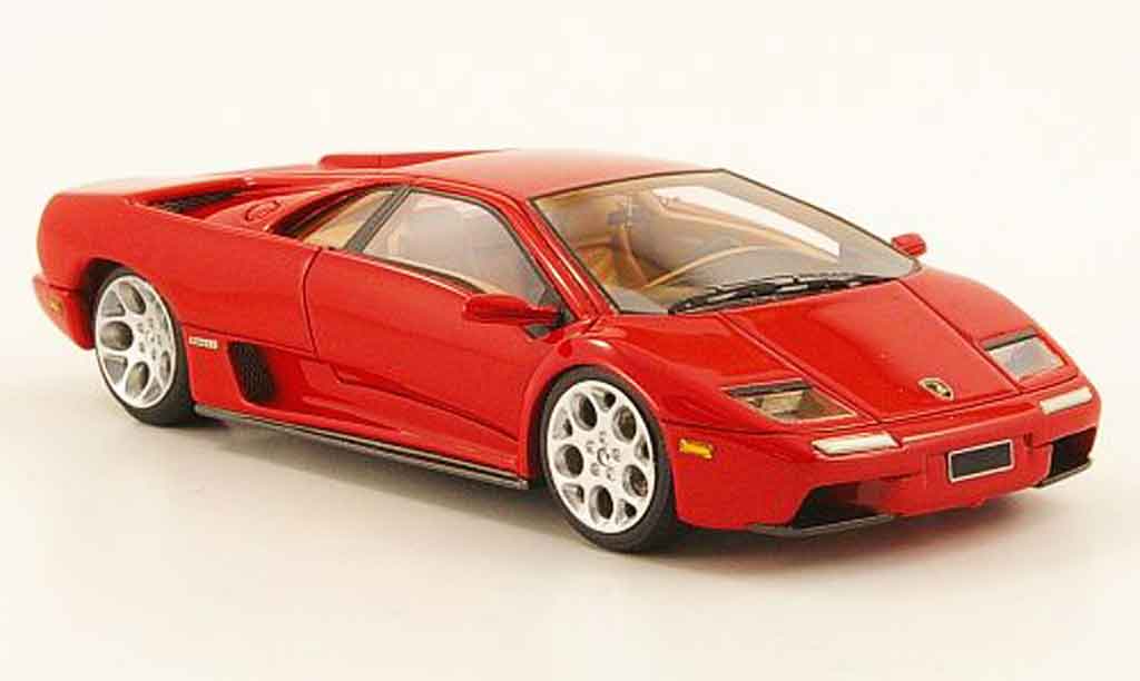 Lamborghini Diablo 6.0 1/43 Look Smart 6.0 rosso 2001 modellino in miniatura