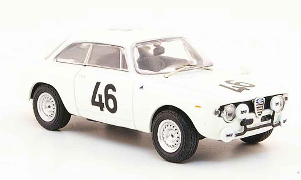 Alfa Romeo Giulia 1600 GTA 1/43 M4 1600 GTA no.46 zolder 1967 modellino in miniatura