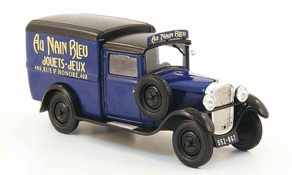 Peugeot 301 1/43 IXO fourgonette au nain blu modellino in miniatura