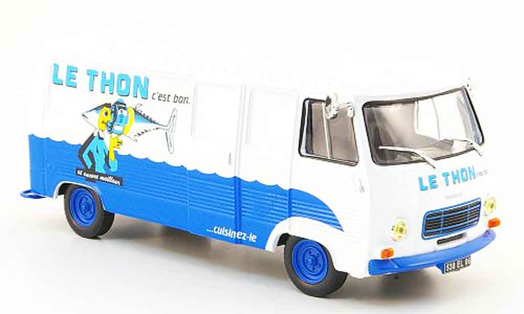 Peugeot J7 1/43 IXO le thon c est bon modellino in miniatura