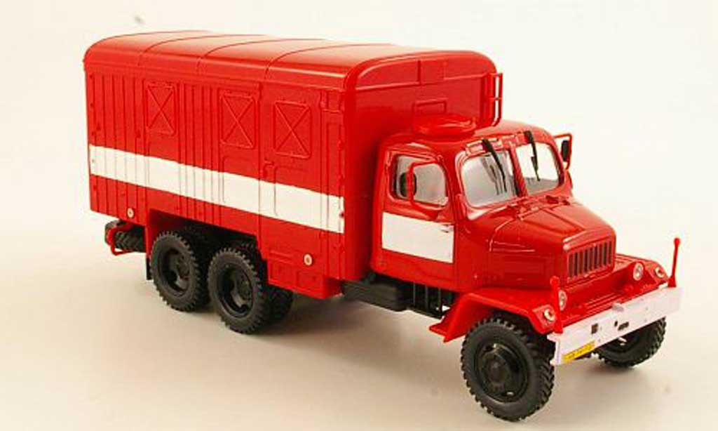 Praga V3S 1/43 Abrex Kasten rosso/bianco modellino in miniatura