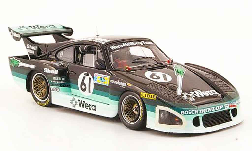 Porsche 935 1981 1/43 Spark 1981 K3 No.61 Wera 24h Le Mans modellino in miniatura