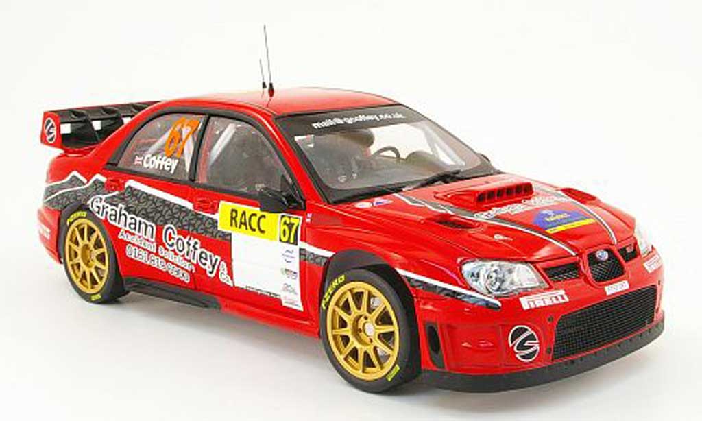 Subaru Impreza WRC 1/18 Sun Star WRC 07 no.67 racc rallye catalunya 2009 modellino in miniatura