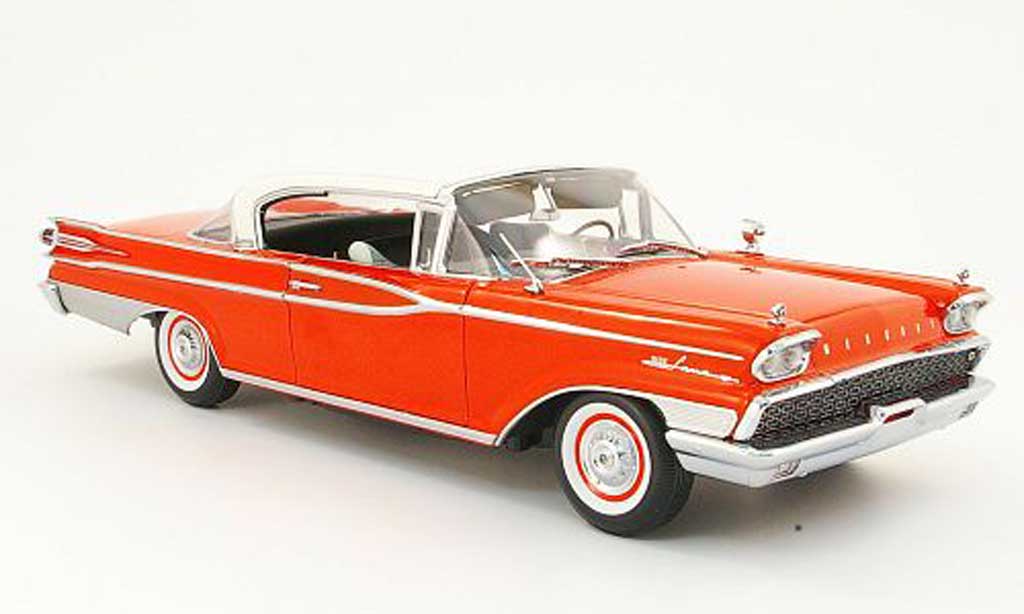 Mercury Parklane 1/18 Sun Star hardtop rosso/bianco 1959 modellino in miniatura