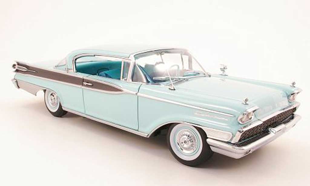 Mercury Parklane 1/18 Sun Star hard top blu 1959 modellino in miniatura