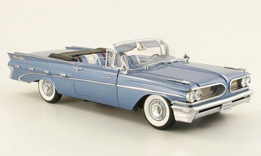 Pontiac Bonneville 1/18 Sun Star convertibile blu 1959 modellino in miniatura