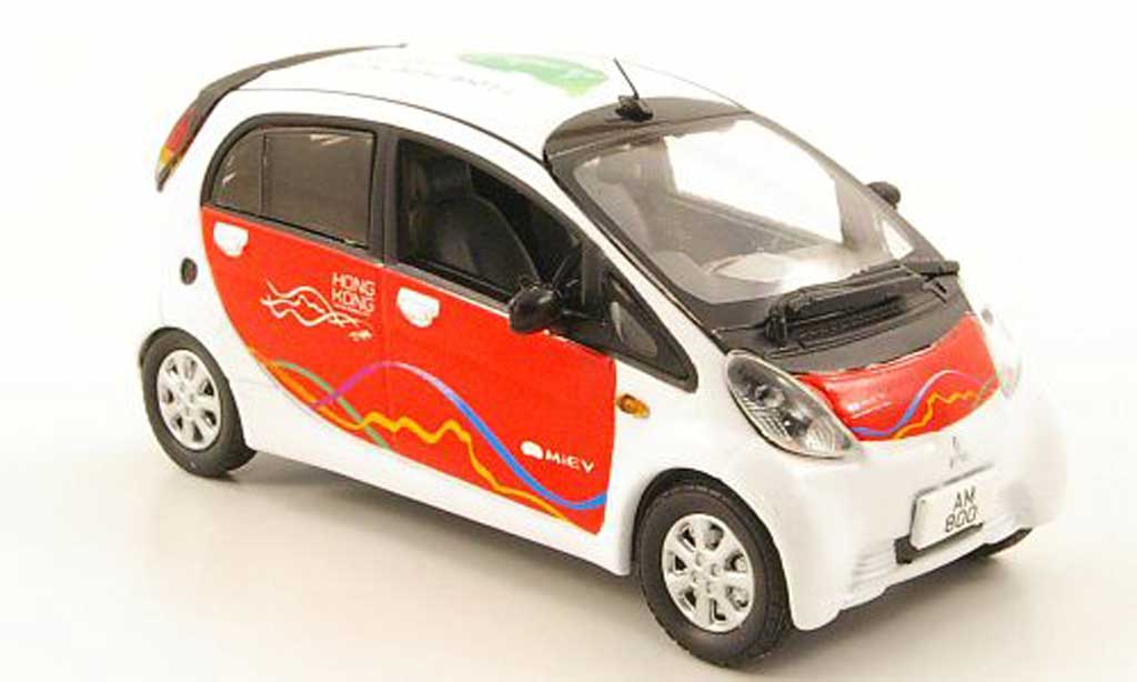 Mitsubishi iMiev 1/43 Vitesse HK Env. Prossoect. Dep. modellino in miniatura