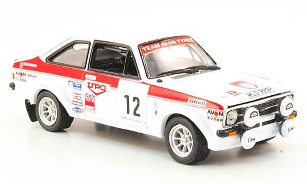 Ford Escort MK2 1/43 Vitesse MK2 No.12 Sieger 1000 Lakes Rally 1976 modellino in miniatura