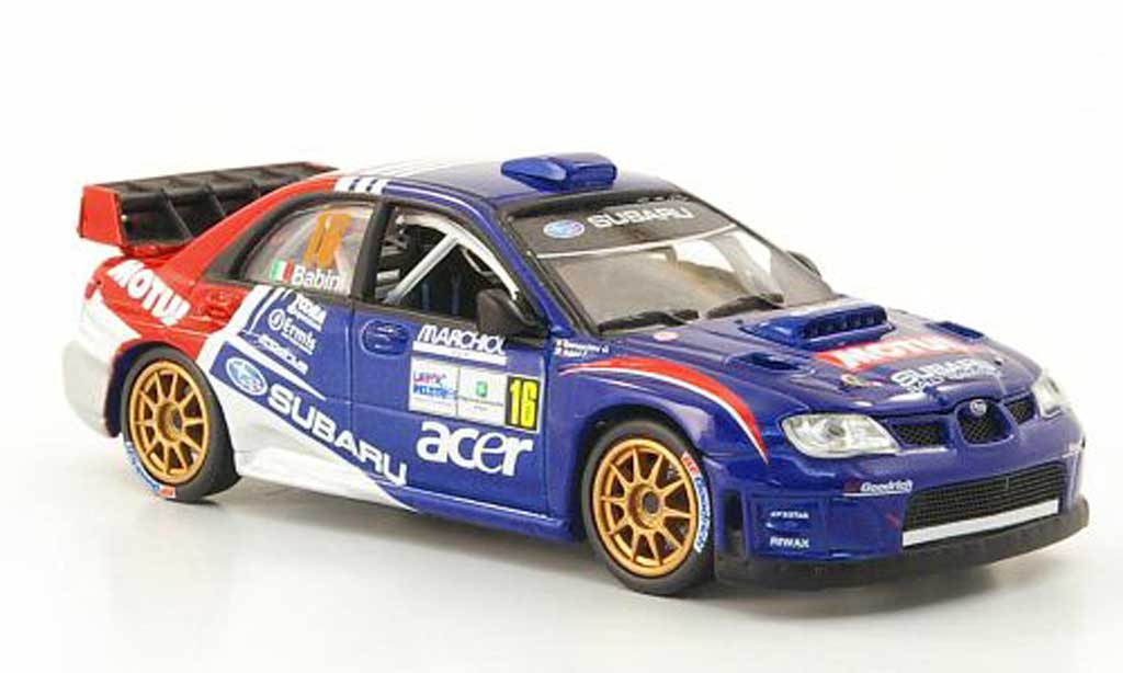 Subaru Impreza WRC 1/43 Vitesse WRC 07 No.16 Motul Rally Monza 2009 modellino in miniatura