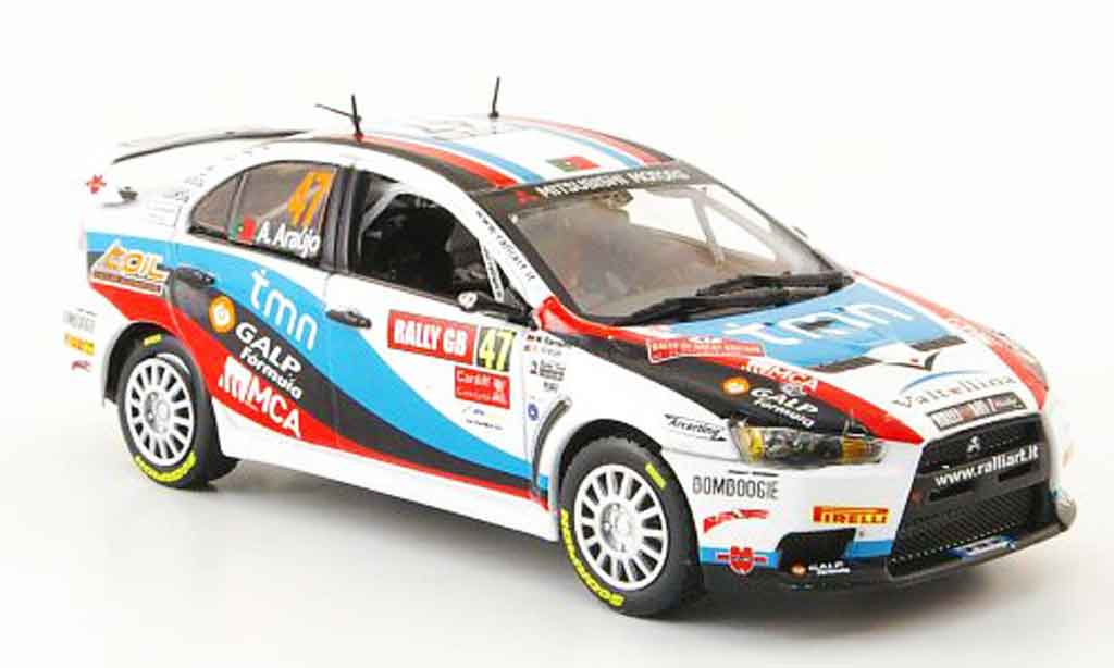 Mitsubishi Lancer Evolution X 1/43 Vitesse Evolution X No.47 Sieger Gruppe N Rally GB 2009 modellino in miniatura