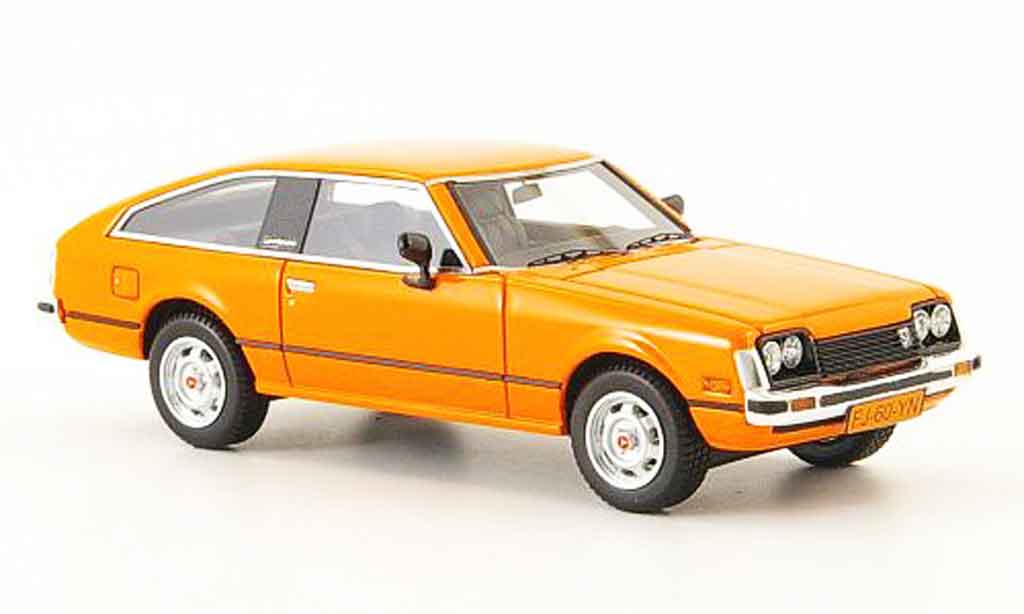 Toyota Celica 1/43 Neo mk2 (a40) orange modellino in miniatura