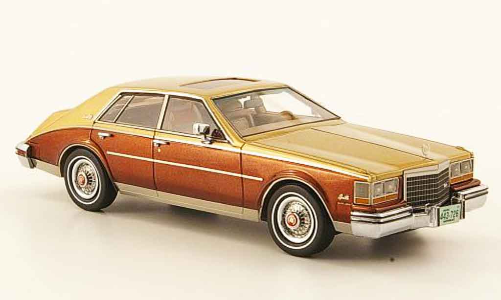 Cadillac Seville 1981 1/43 Neo 1981 Mk II marronee or modellino in miniatura