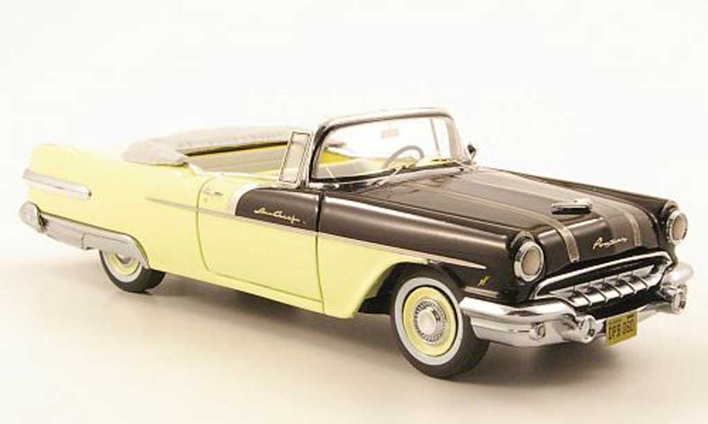 Pontiac Star Chief 1/43 Neo Convertibile Jaune creme/nero 1956 modellino in miniatura