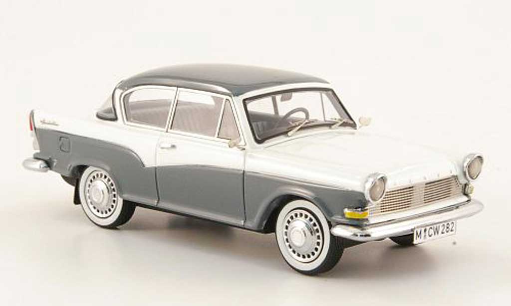 Lloyd Arabella 1/43 Neo grigio/bianco modellino in miniatura