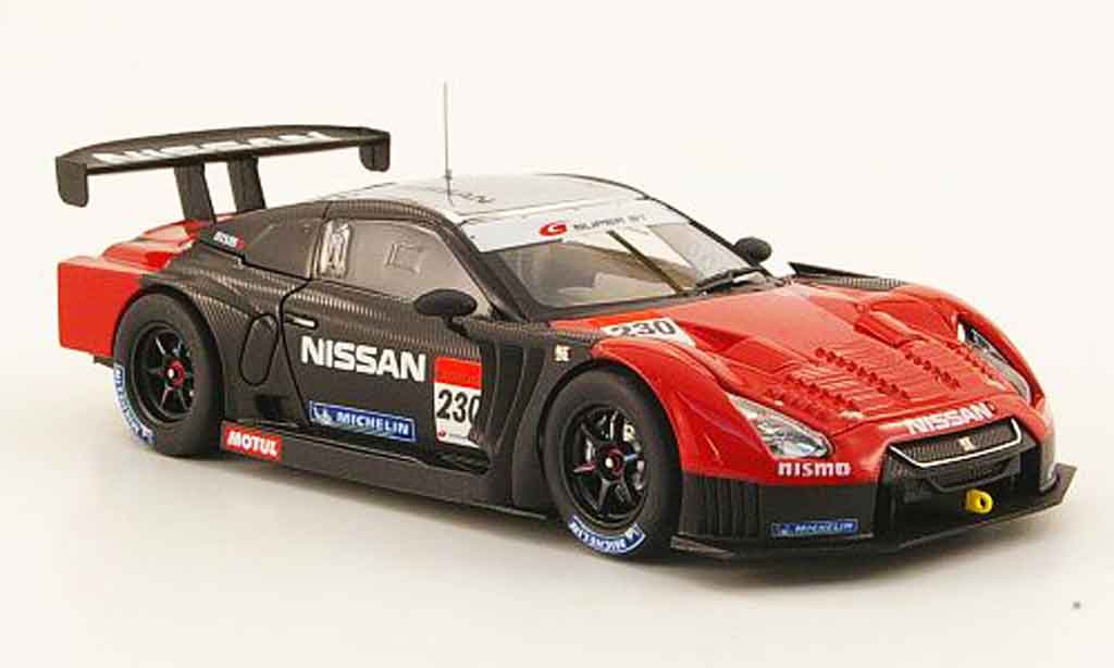 Nissan Skyline R35 1/43 Ebbro JGTC R35 Nismo GT R No.230 Test Suzuka SuperGT 500 2010 modellino in miniatura