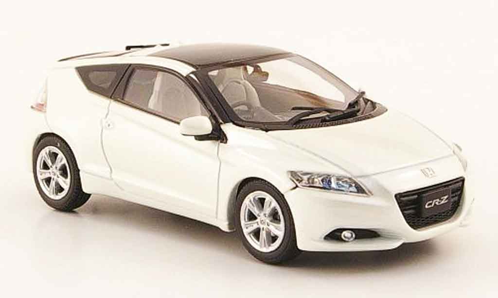 Honda CR-Z 1/43 Ebbro bianco RHD modellino in miniatura