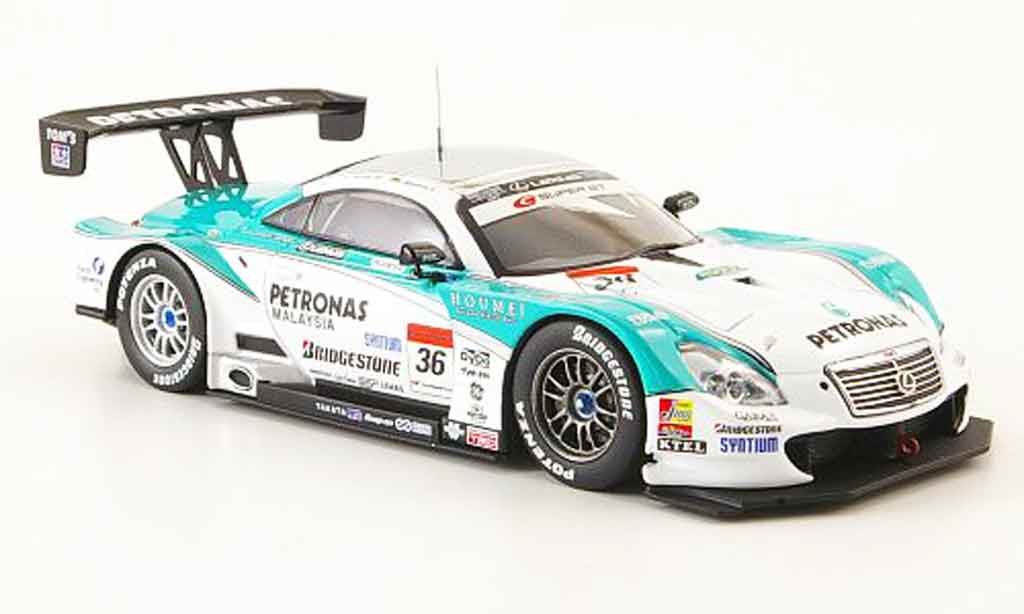 Lexus SC 430 1/43 Ebbro 430 No.36 Petronas Super GT 2009 modellino in miniatura