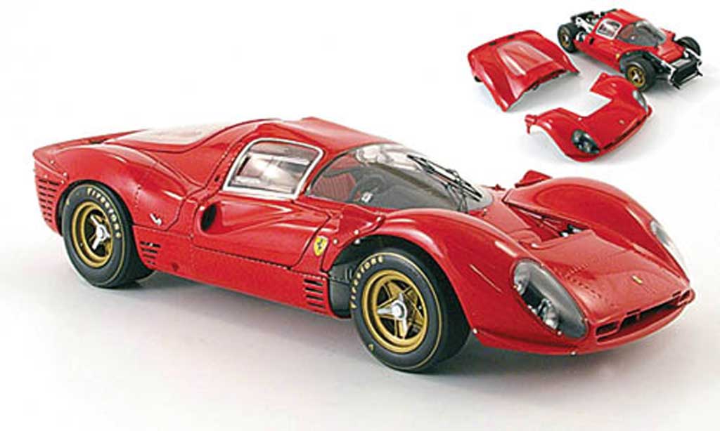 Ferrari 330 P4 1/18 GMP P4 prossootyp rosso modellino in miniatura