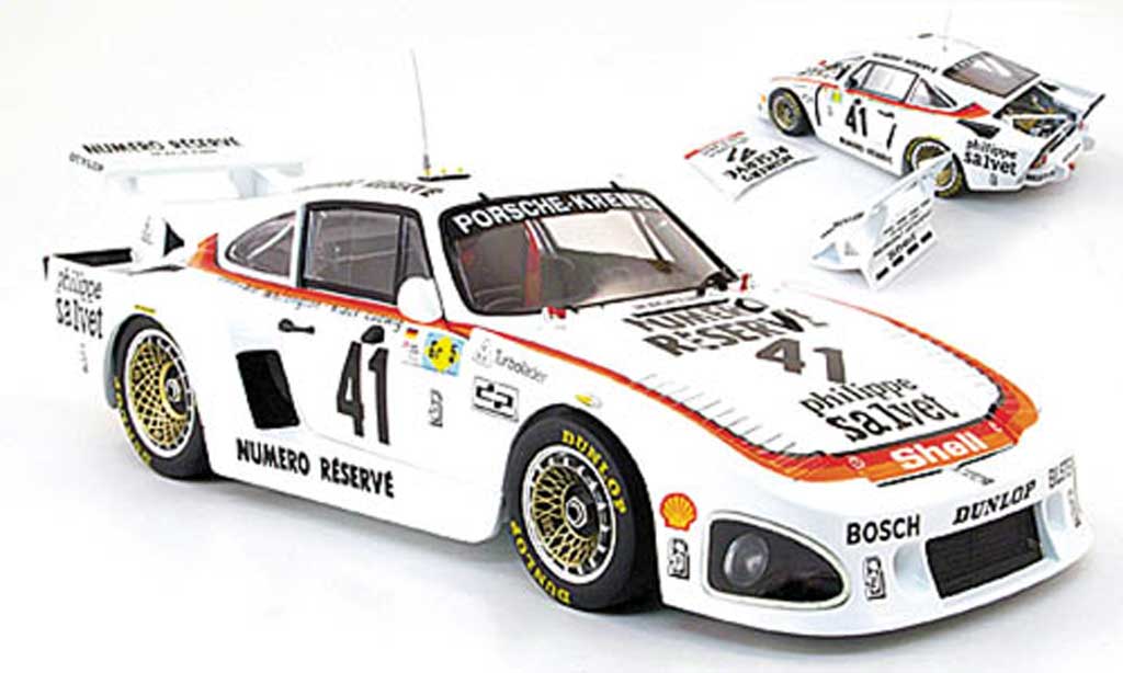 Porsche 935 1979 1/18 TrueScale Miniatures 1979 k3 no.41 numero reserve 24h le mans modellino in miniatura
