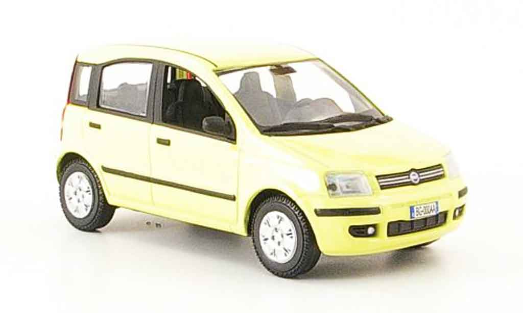 Fiat Panda 1/43 Norev Nuova giallo 2003 modellino in miniatura