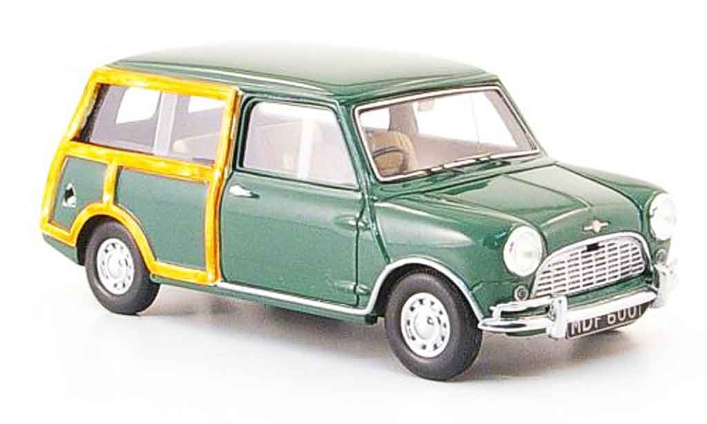Austin Mini Van 1/43 Spark Countryman grun 1969 modellino in miniatura
