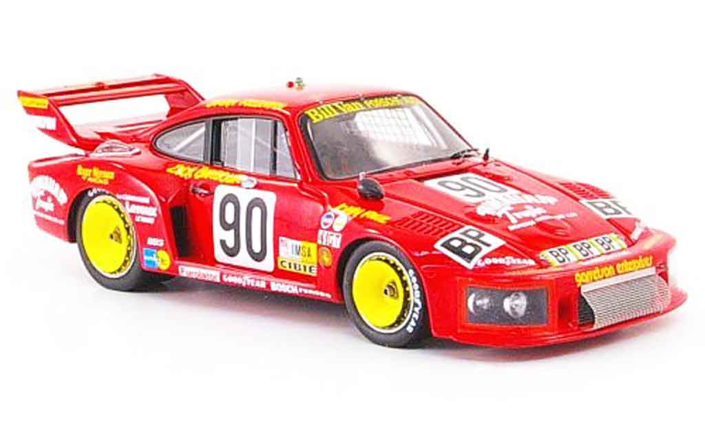 Porsche 935 1978 1/43 Spark 1978 No.90 Hawaiian Tropic 24h Le Mans modellino in miniatura