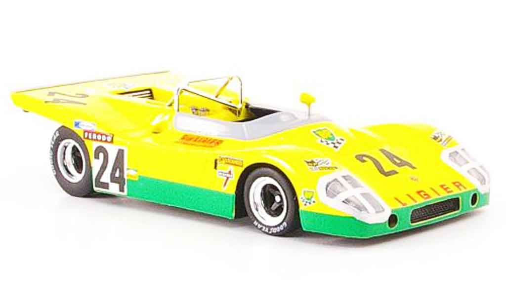 Ligier JS3 1/43 Bizarre No.24 BP 24h Le Mans 1971 modellino in miniatura