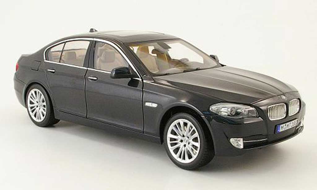 Bmw 550 F10 1/18 Norev F10 limousine (f10) grigio fonce 2010 modellino in miniatura