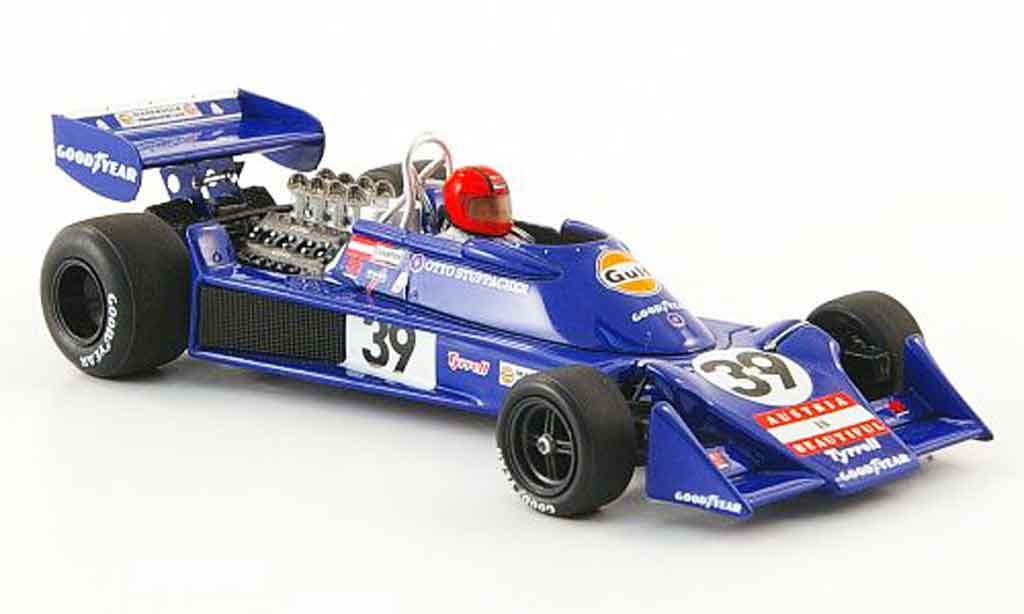 Tyrrell 007 1/43 Spark No.39 Gulf O.Stuppacher GP Kanada 1976 modellino in miniatura