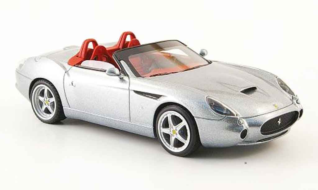 Ferrari 575 GTZ 1/43 Look Smart GTZ barchetta grigio modellino in miniatura