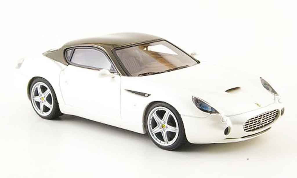 Ferrari 575 GTZ 1/43 Look Smart GTZ zagato bianco marronee modellino in miniatura
