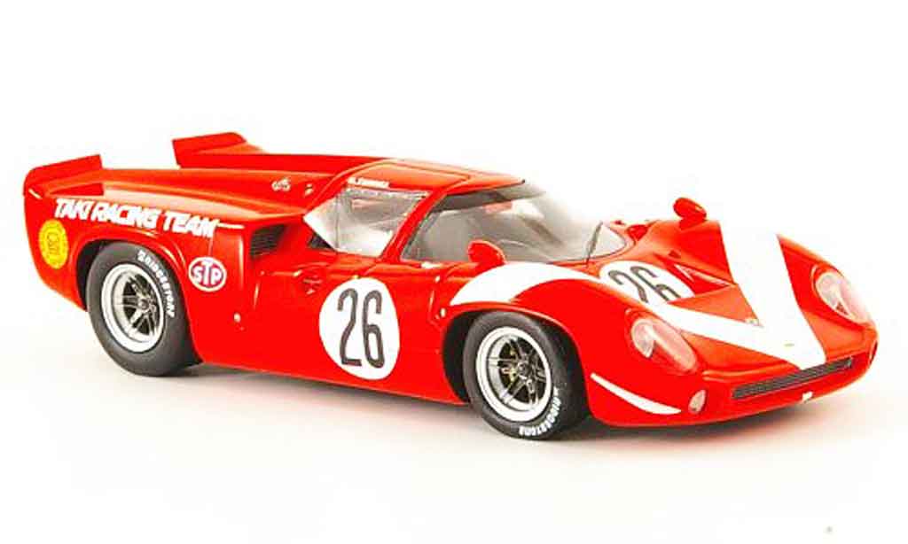 Lola T70 1/43 Ebbro MK3 No.26 GP Japan 1968 modellino in miniatura
