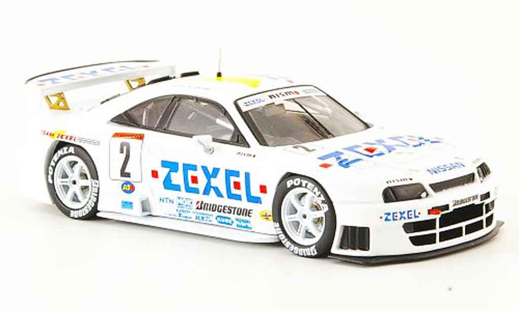 Nissan Skyline R33 1/43 Ebbro R33 Zexel No.2 JGTC 1998 modellino in miniatura