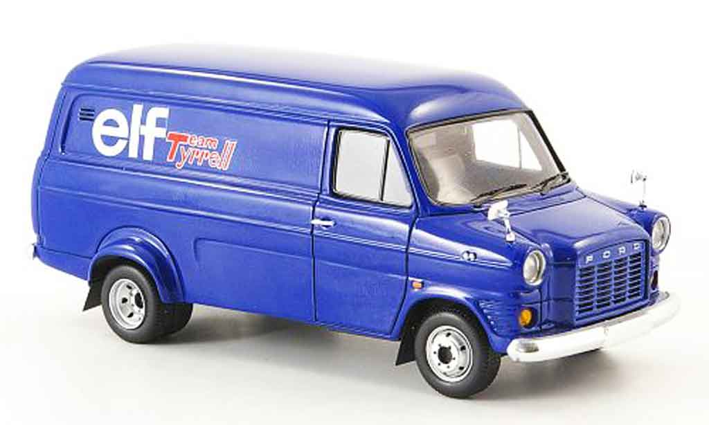 Ford Transit 1/43 Spark Team Tyrrell elf 1974 modellino in miniatura