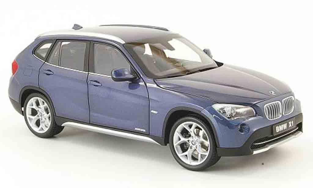 Bmw X1 1/18 Kyosho 2.8i xdrive blu modellino in miniatura