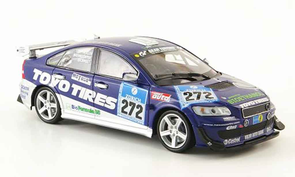 Volvo S40 1/43 Norev Heico HS4 Odin No.272 Bio Formula 85 2007 modellino in miniatura