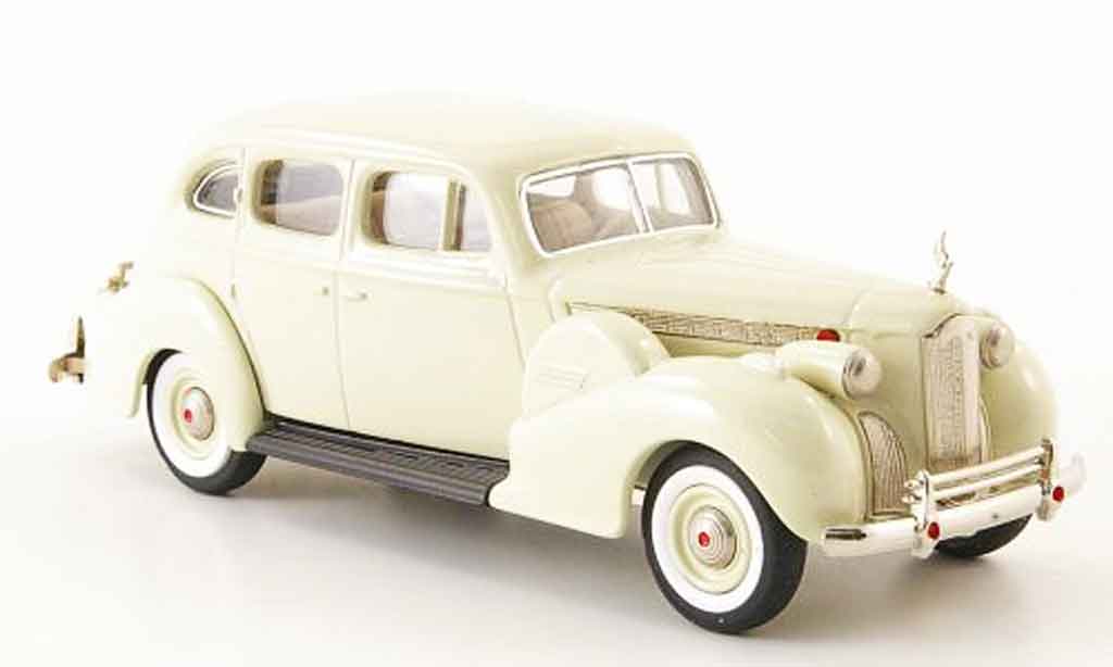 Packard Super 8 1/43 Rextoys Sedan beige 1940 modellino in miniatura