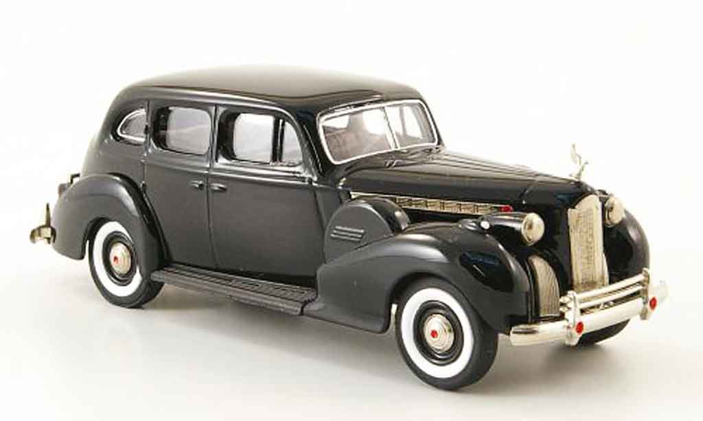 Packard Super 8 1/43 Rextoys Sedan nero 1940 modellino in miniatura